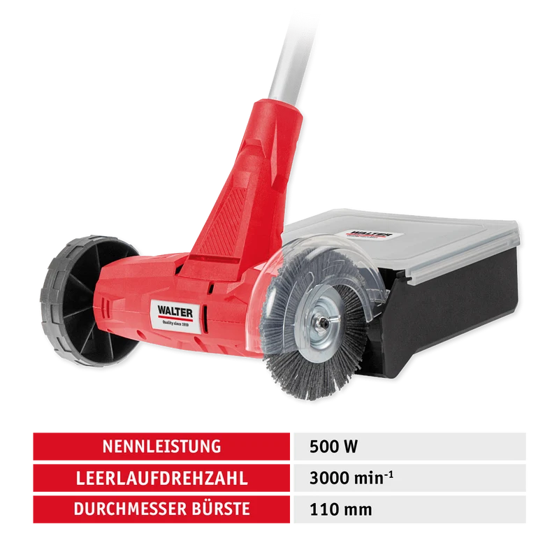2in1 Fugenreiniger mit Fangbox