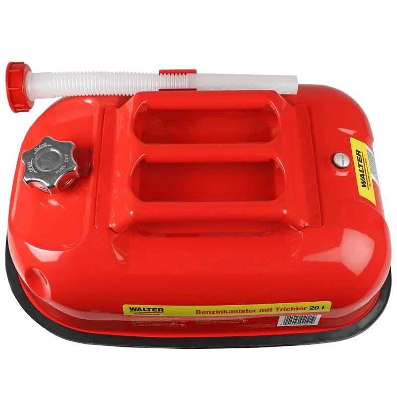 Horizontaler Benzinkanister mit Trichter 20 L