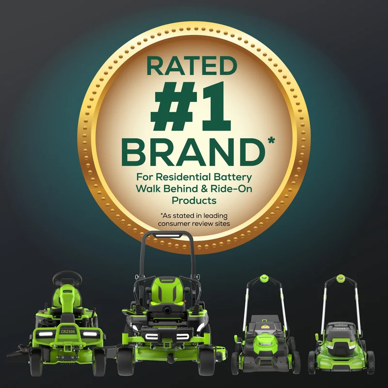 OPEN BOX 60V 21" Cordless Battery Dual Blade Self-Propelled Mower, (1) 8Ah battery and 6A Charger, LM2146S