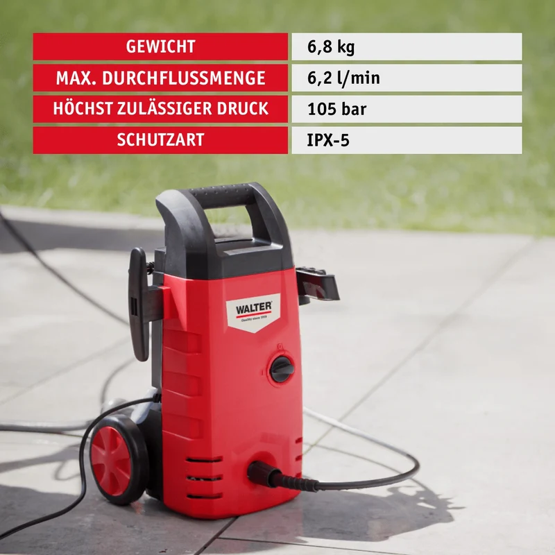 Hochdruckreiniger 1400 W 70 Bar