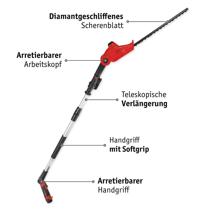 Li-Ion Akku-Heckenschere 12 V