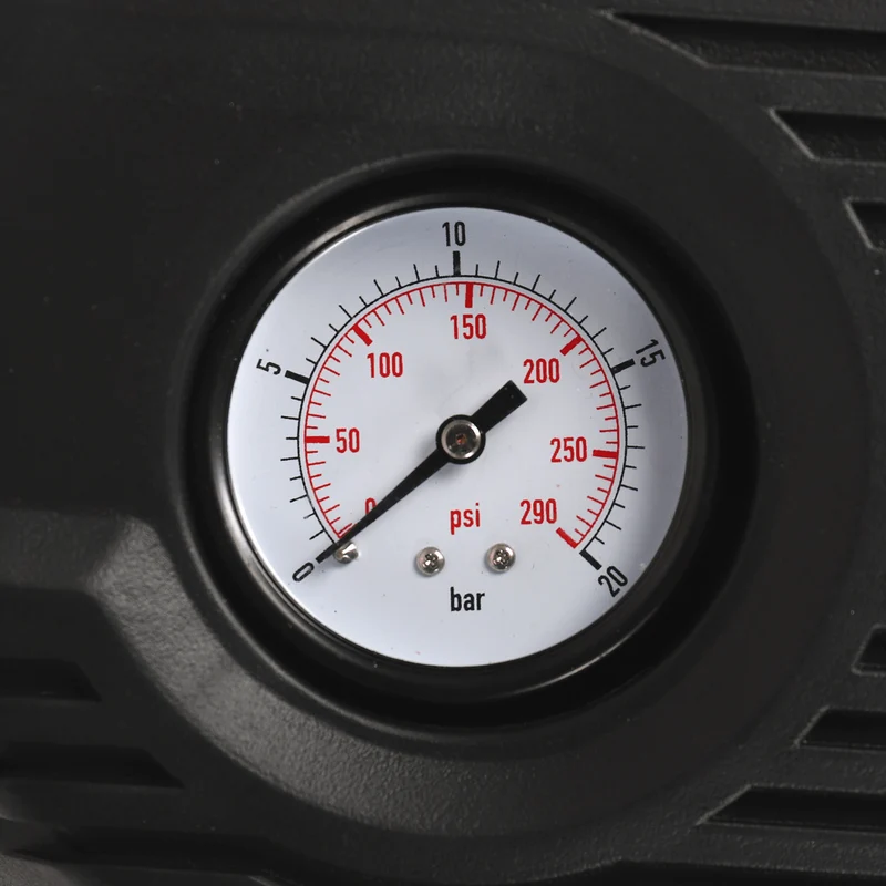 Werkstatt-Kompressor 50 L (mit Spiralschlauch, Manometer, Adapter)