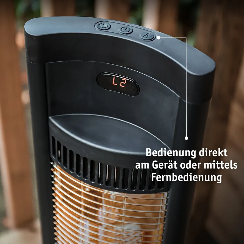 Infrarot Standheizstrahler 2000 W