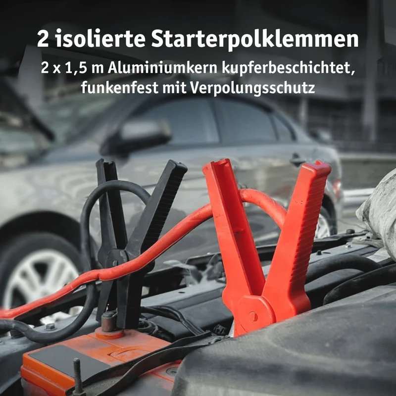 Auto-Batterieladegerät mit Starthilfe 6 / 12 V