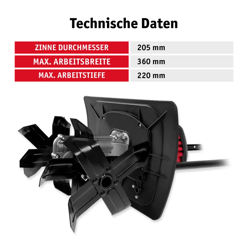 Bodenackerfräse 1200 W