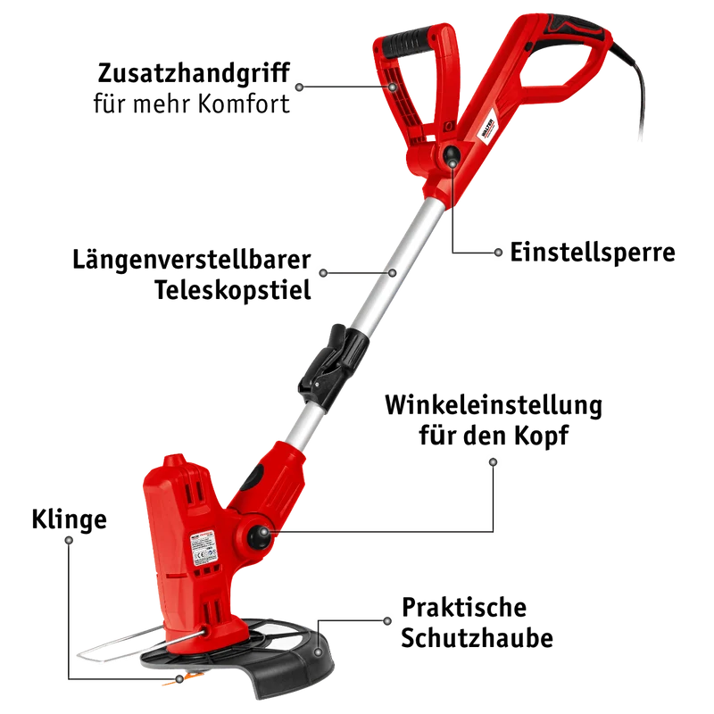 3-in-1 Multitrimmer/bürste 450 W