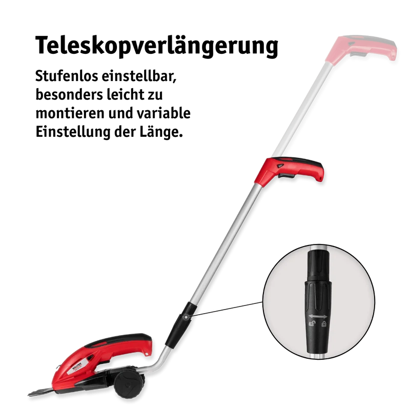 Li-Ion Akku-Gras- und Strauchschere 7,2 V