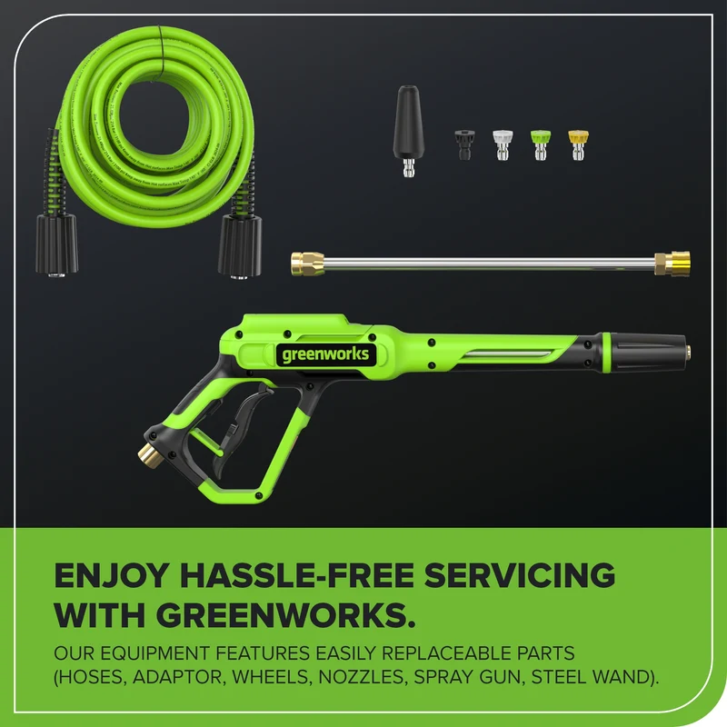 2700 PSI 1.2 GPM Cold Water Electric Pressure Washer