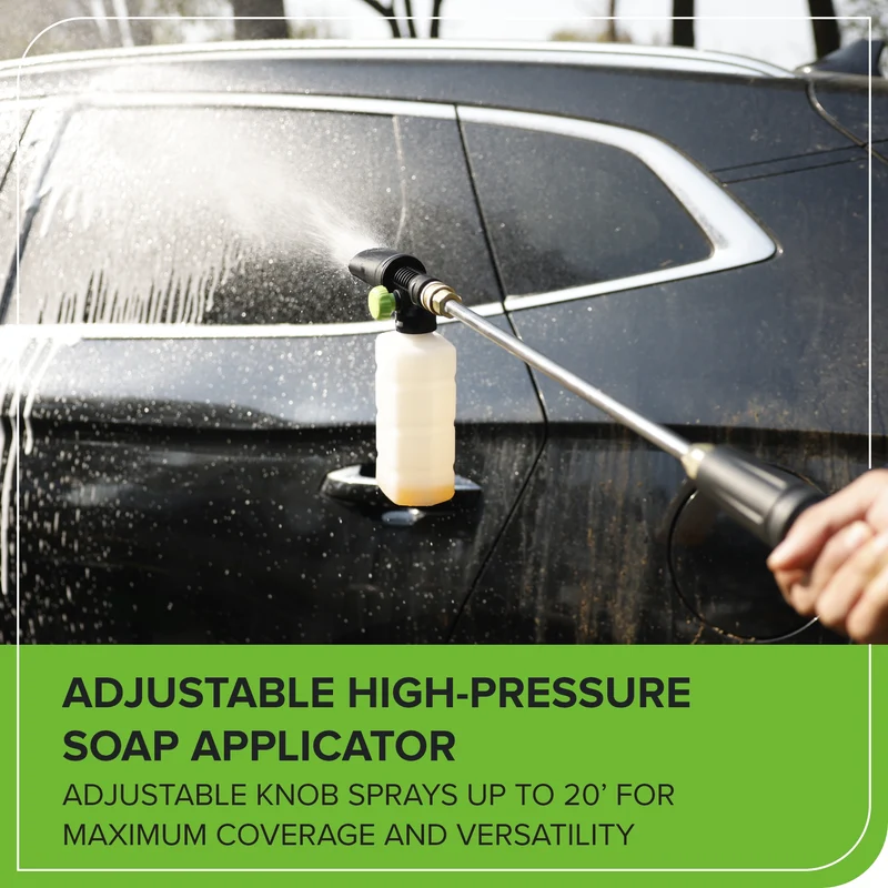 2100 PSI 1.2 GPM Portable Cold Water Electric Pressure Washer