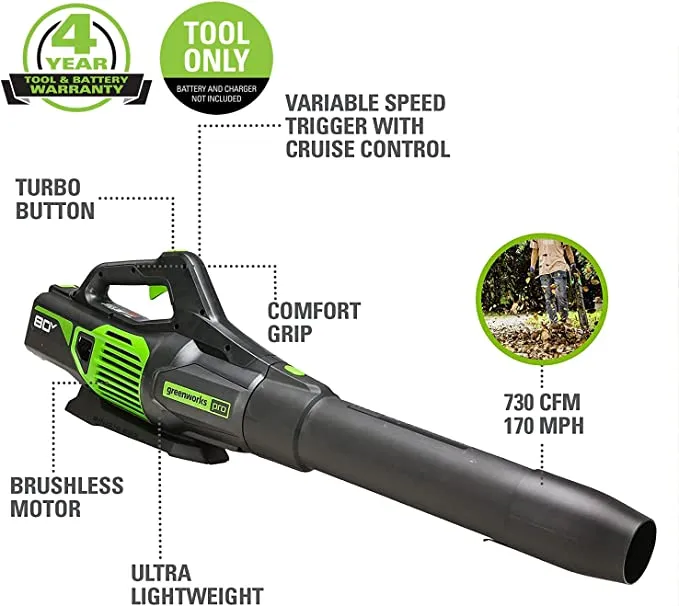 80V 16" Cordless Battery String Trimmer, 730 CFM Blower and 26" Hedge Trimmer Combo Kit: 2.0 Ah Battery and Charger