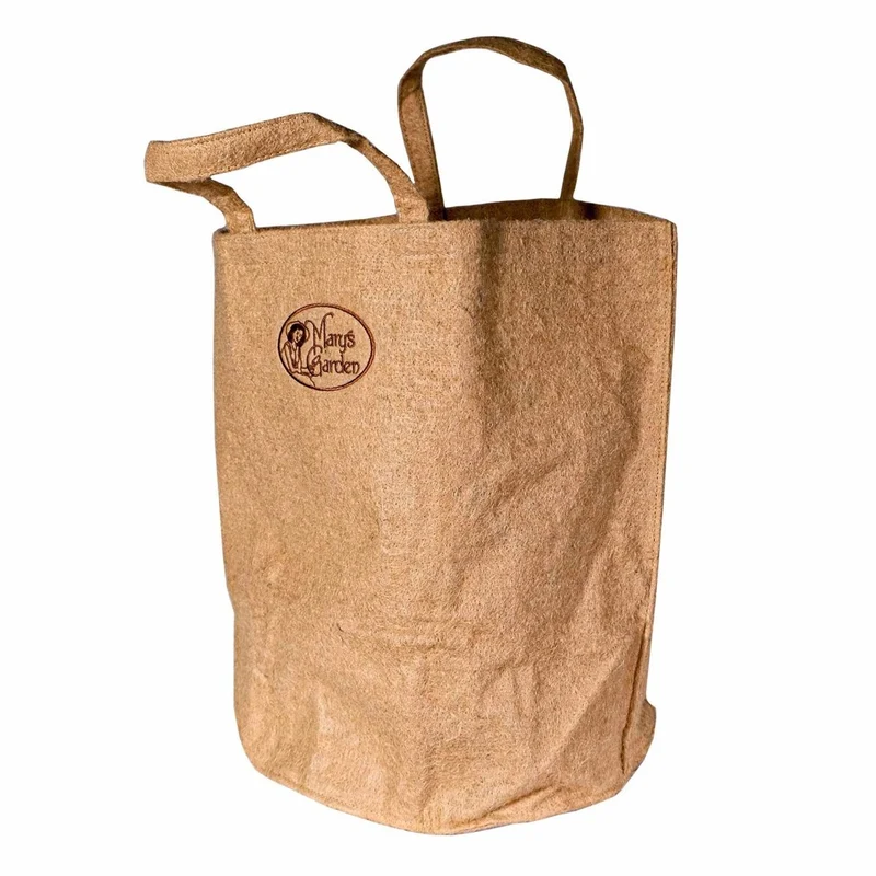 VIDEX Gartenabfall Jutetasche - natur -