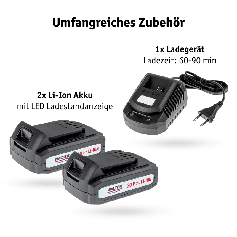 Akku Gartengeräte Set 20 V