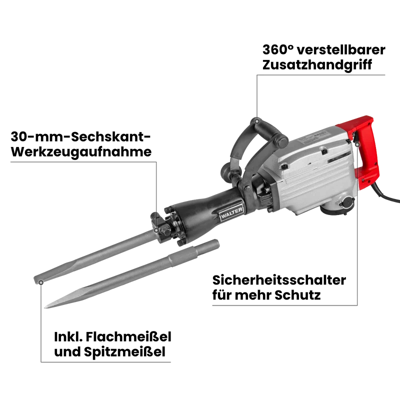 Stemm- und Abbruchhammer 1700 W
