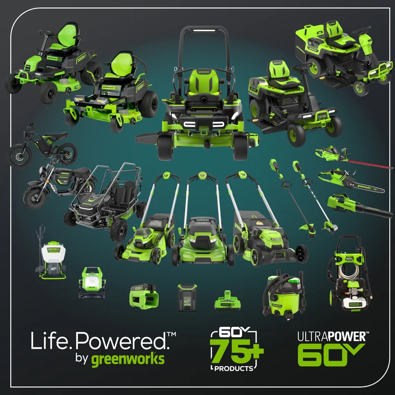 60V 42" Electric CrossoverZ Zero Turn Mower with (4) 8 Ah Batteries and (2) Dual-Port Turbo Chargers, CRZ4262