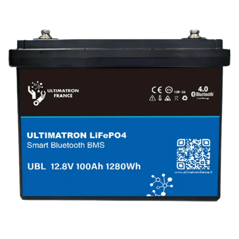 Batterie connectée Lithium LiFePO4 12V 100Ah, série UBL PRO