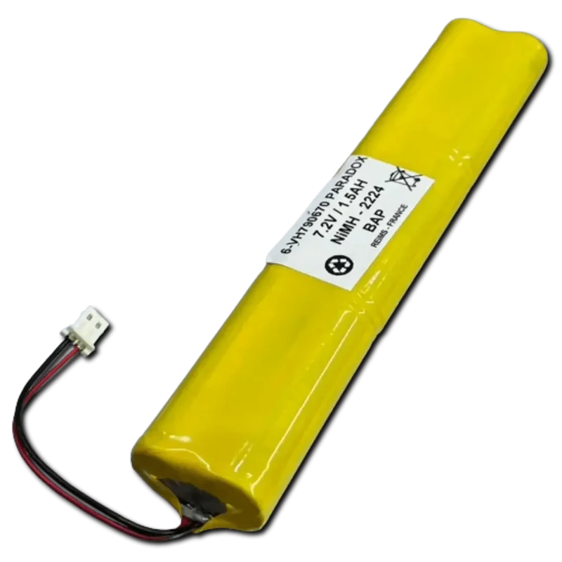 Batterie NiMH 7.2V 2200mAh pour Alarme Paradox Magellan MG-6030 MG-6060 MG-6130 MG-6160