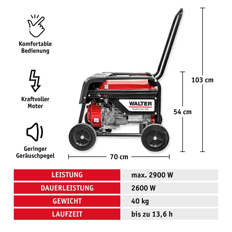 Stromerzeuger 2600 W