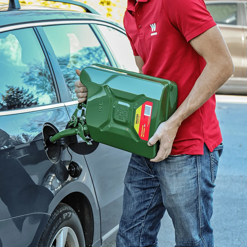 Benzinkanister mit Trichter Set 10 L 2-tlg.