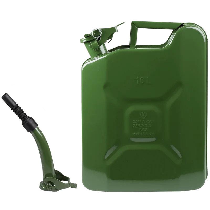 Benzinkanister mit Trichter Set 10 L 2-tlg.
