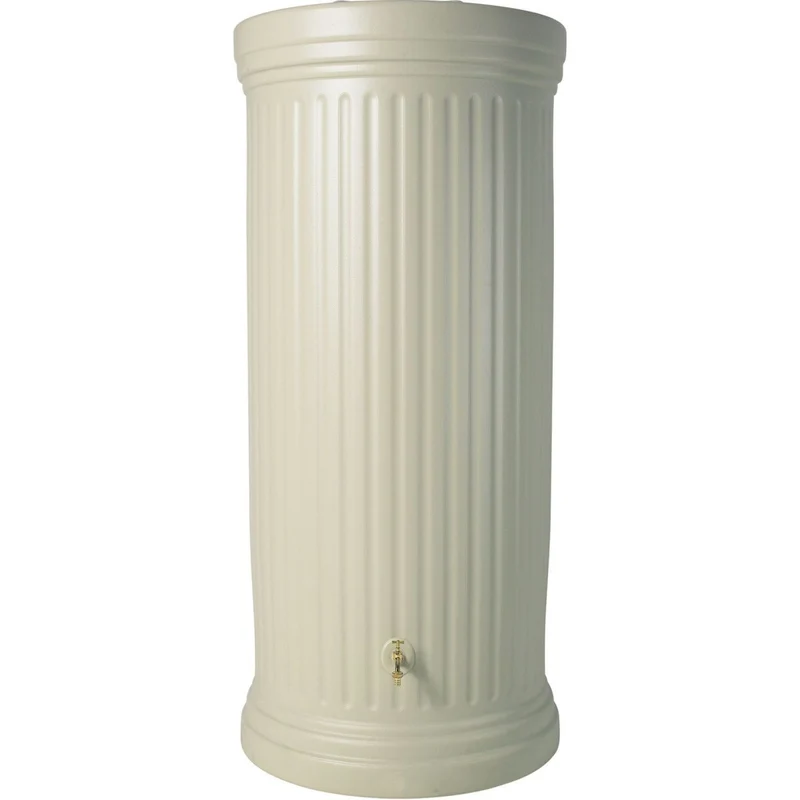 GARANTIA Säulen-Regentonne 2.000 Liter, Sandbeige