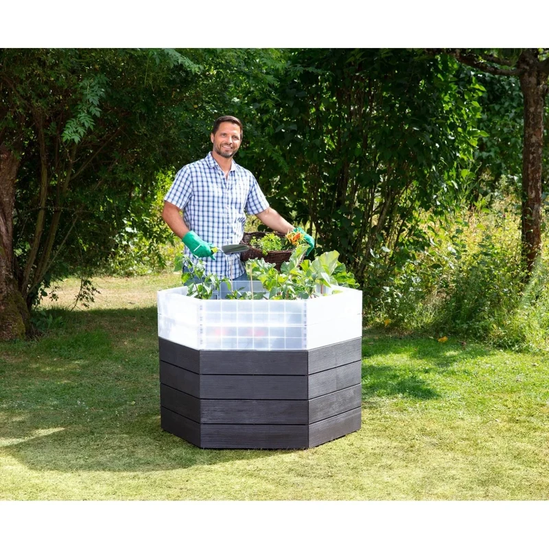 GARANTIA Hochbeet L 75 mit Wachstumsmodul & Wassersparsystem