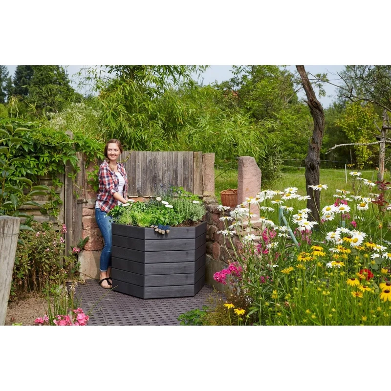GARANTIA Hochbeet L 75 mit Wassersparsystem