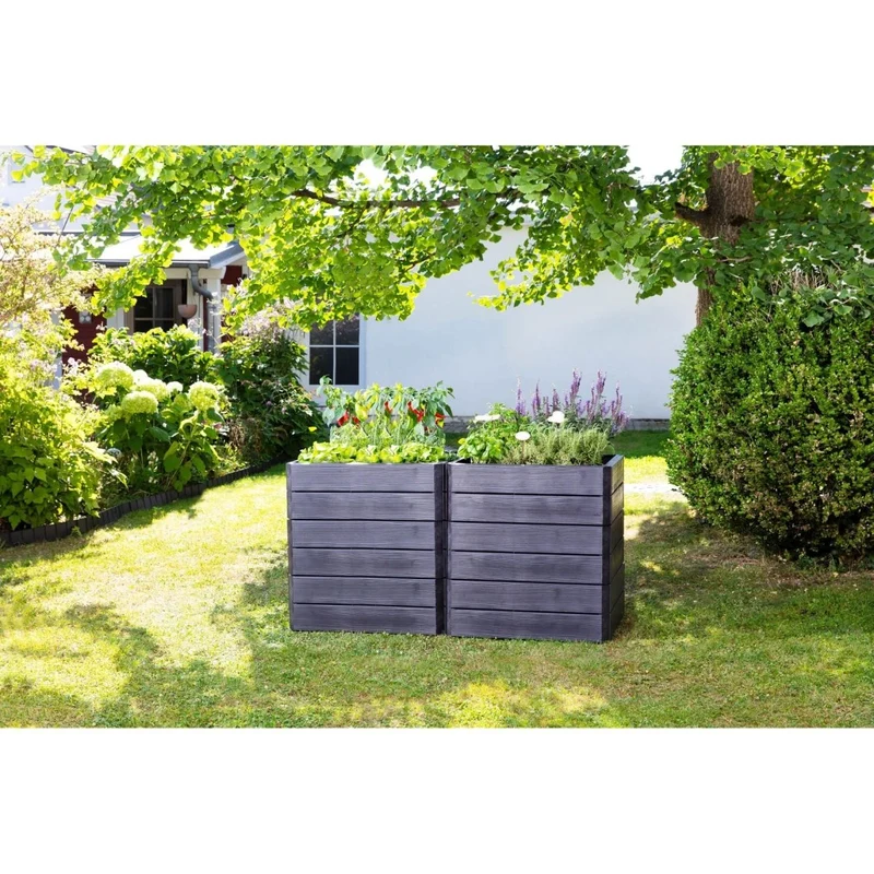 GARANTIA Hochbeet mit Wassersparsystem Vario 2