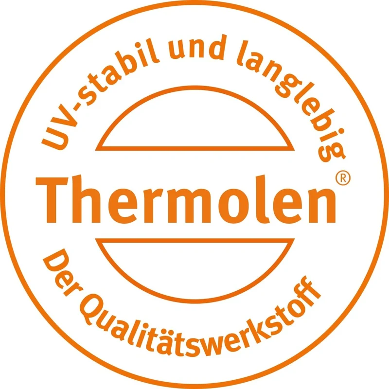GARANTIA THERMO-WOOD Komposter inkl. Bodengitter, anthrazit-braun