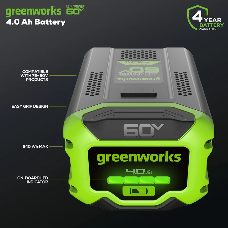 60V 4.0 Ah Ultra Power Battery