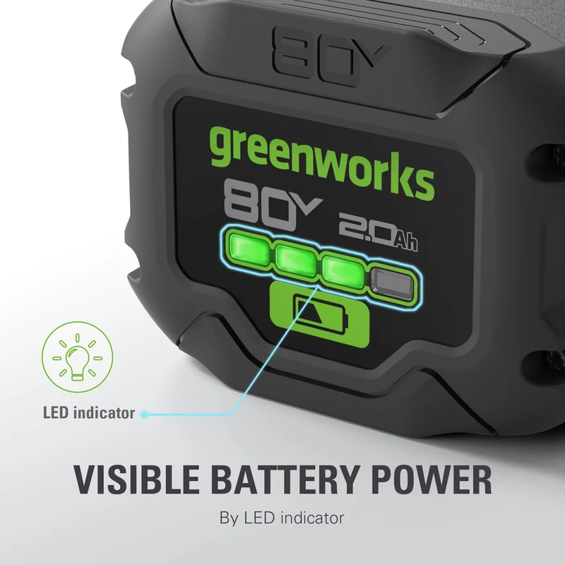 80V 2.0 Ah Battery and Charger Combo Kit