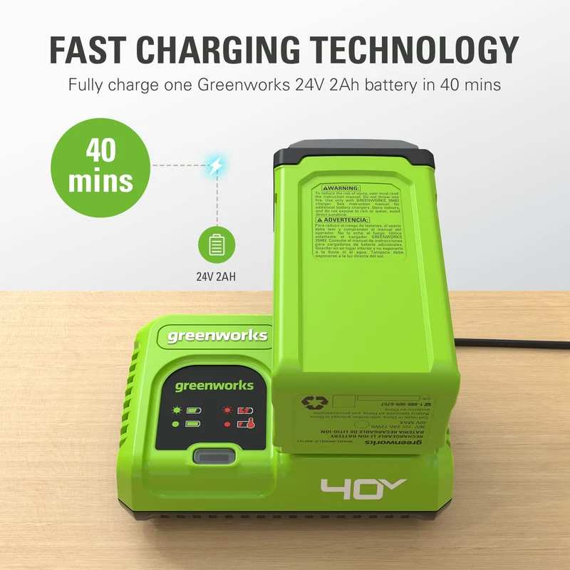 40V 5A Rapid Charger