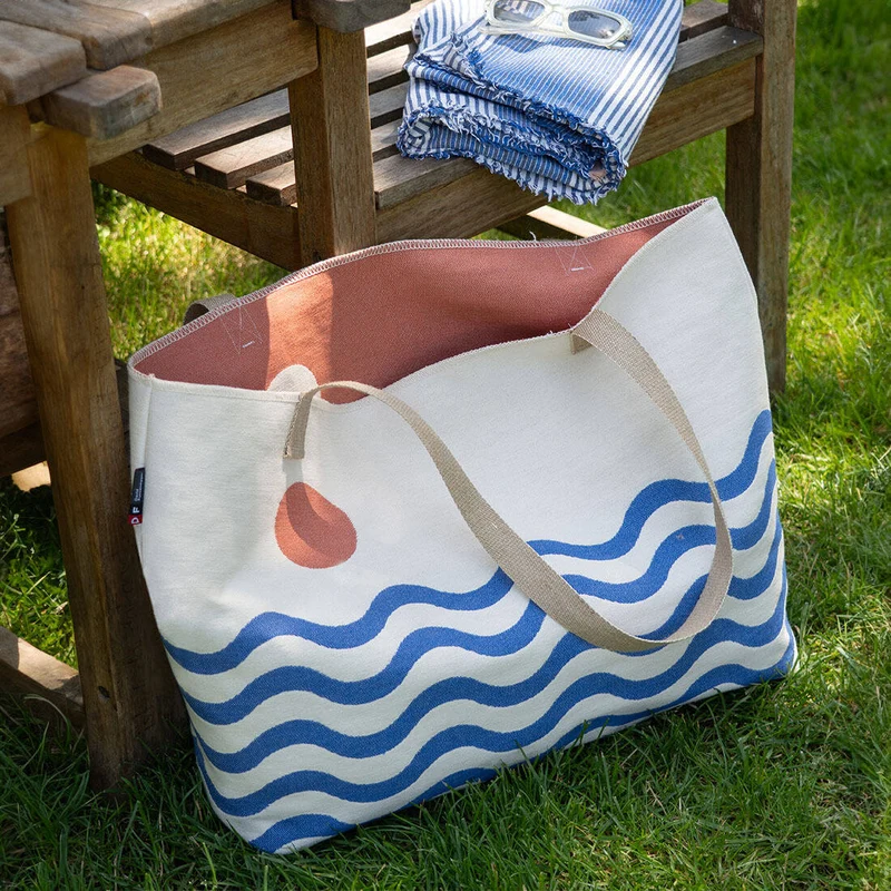 Strandtasche Wellen Groß