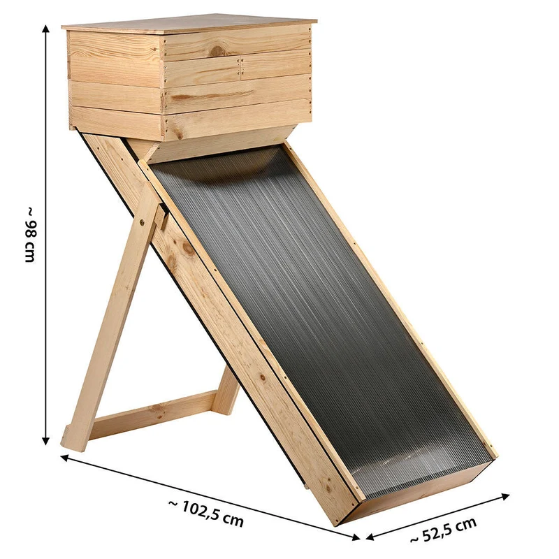 Solartrockner aus Holz