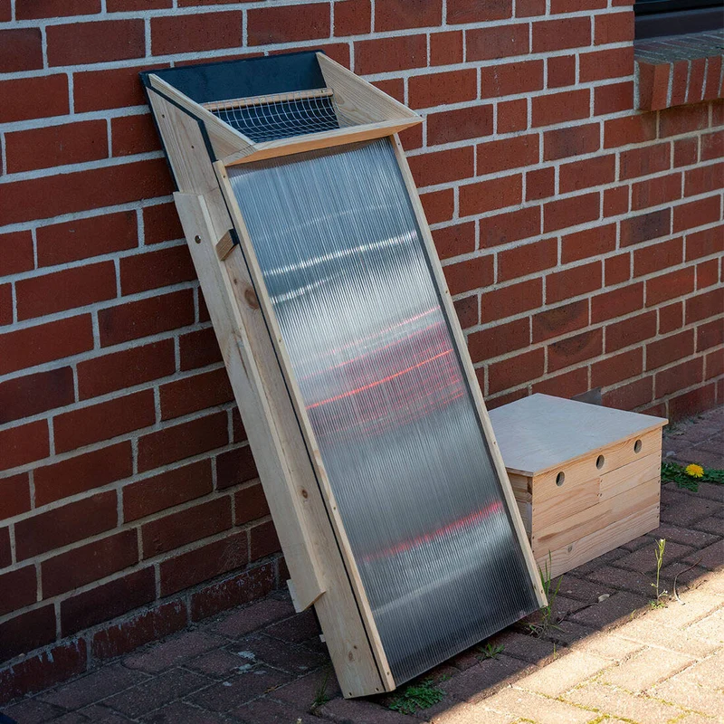 Solartrockner aus Holz