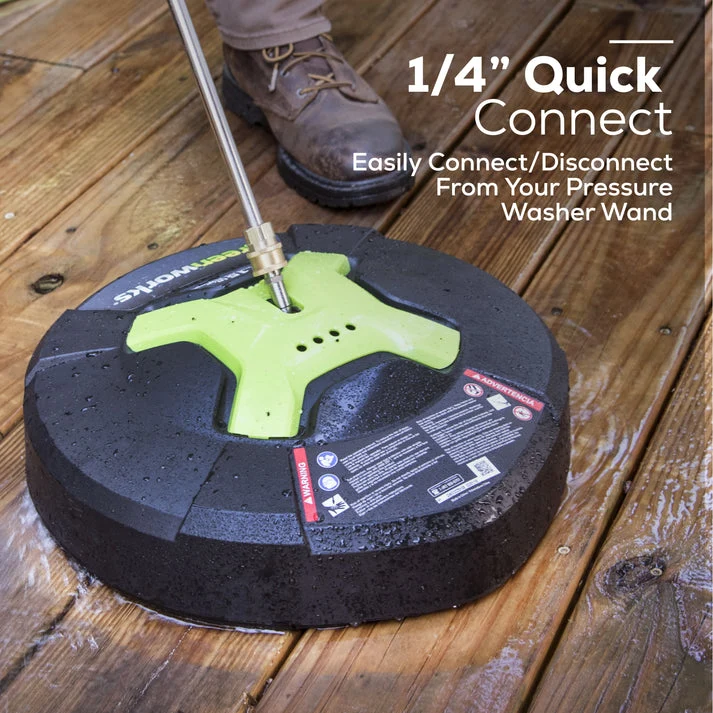 3000 PSI Pressure Washer, 15" Surface Cleaner and Extension Combo Kit