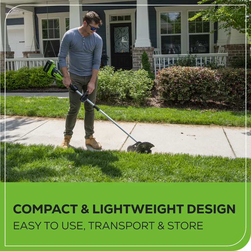40V 8" Brushless Cordless Battery Edger (Tool Only)