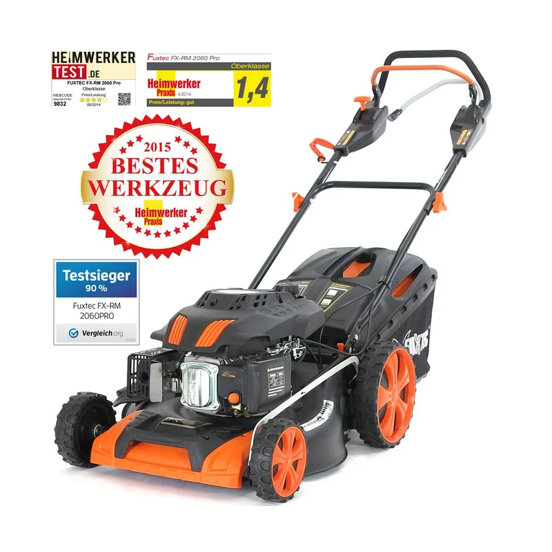 B-WARE Benzin Rasenmäher FX-RM2060PRO- Werkzeug des Jahres aus der Oberklasse