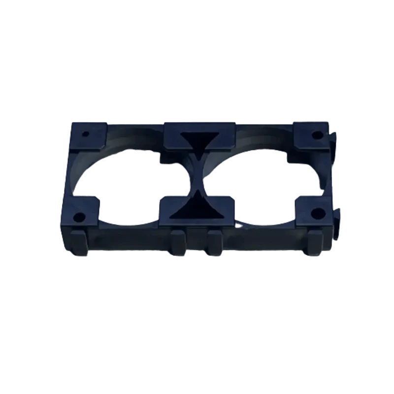 Support fixe ABS pour 2 batteries lithium 26650