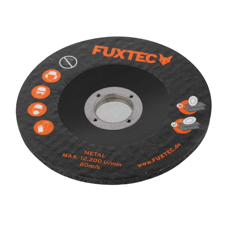 20V Akku Winkelschleifer FX-E1WS20 FUXTEC - mit 2Ah-Akku und 2,4A Ladegerät