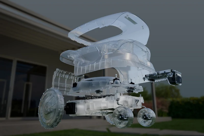 Stiga kabelloser Mähroboter A 8v - Vorführgerät wenig gelaufen