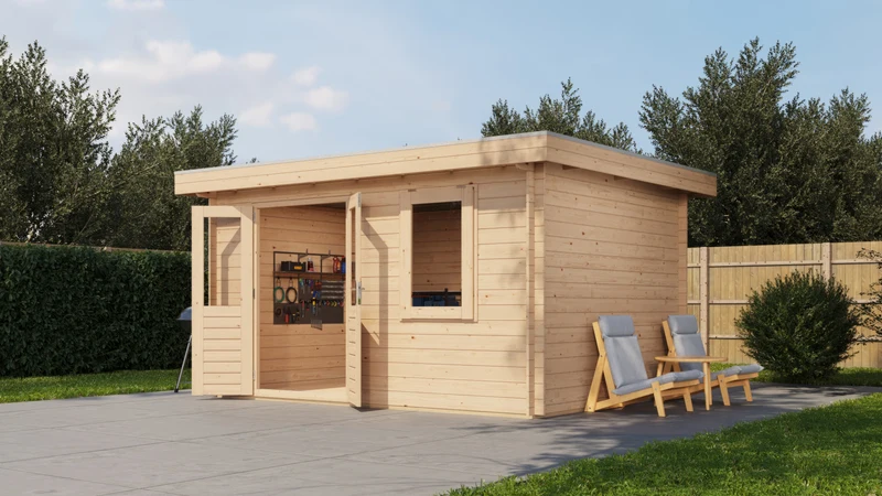 Gartenhaus Bergisch Bremerhaven 400 cm x 300 cm
