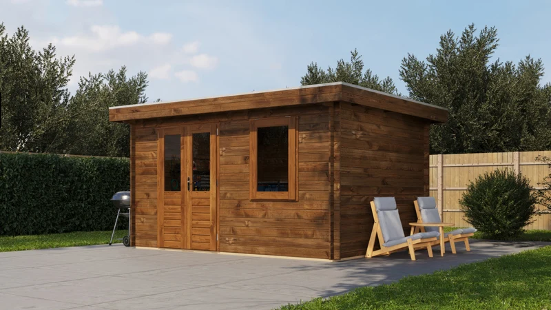 Gartenhaus Bergisch Bremerhaven 400 cm x 300 cm