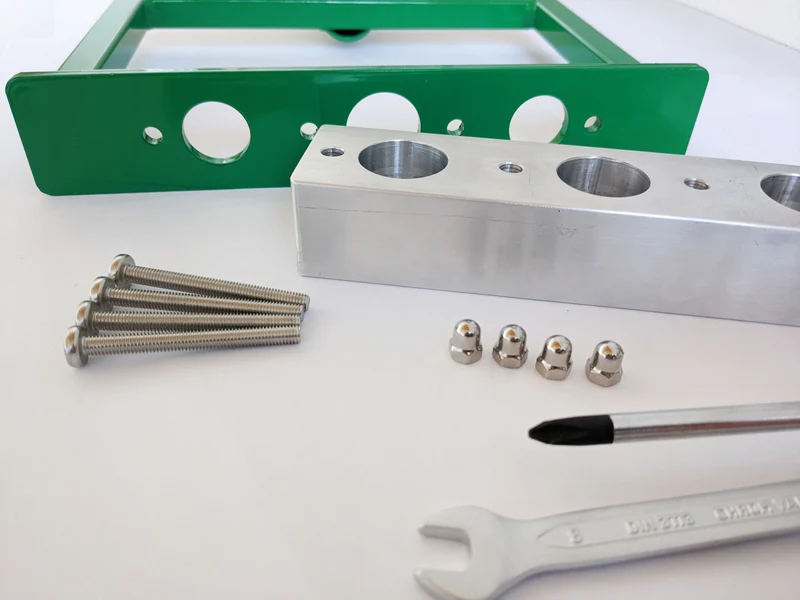 Lawnpecker Depth Control Adapter Kit for Hollow Tines