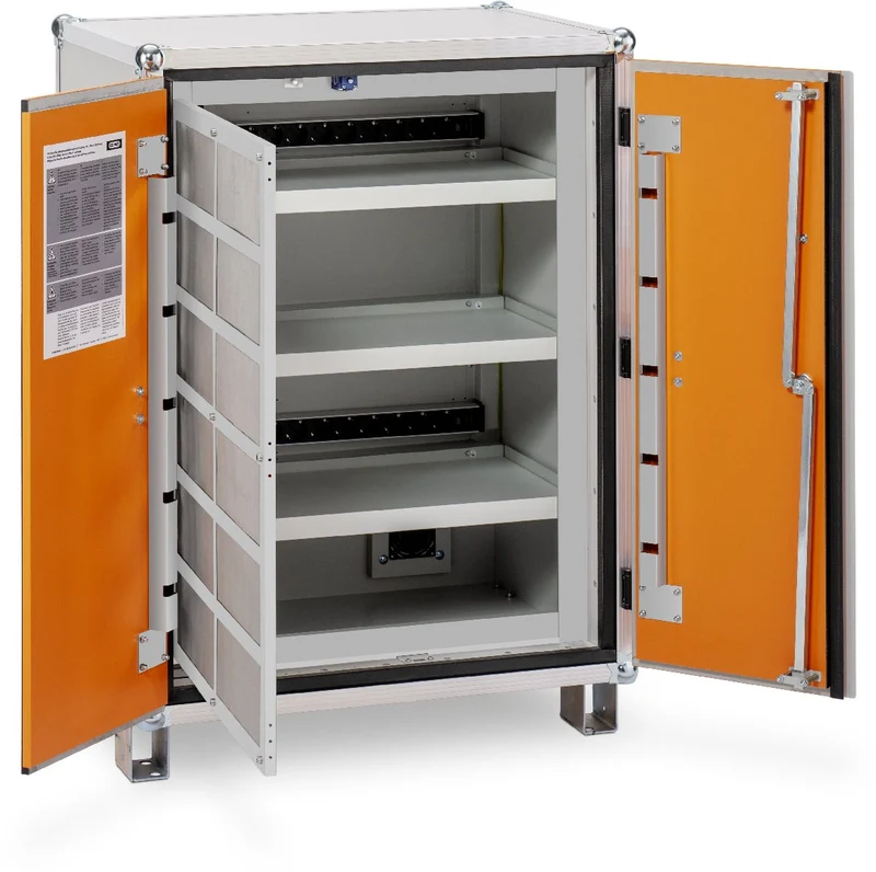CEMO Akku-Ladeschrank Premium 8/10, 400V mit Füßen 211.7045.001