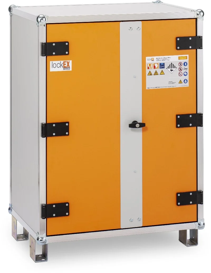 CEMO Akku-Ladeschrank Basic 8/10, 400 V mit Füßen 211.7044.001