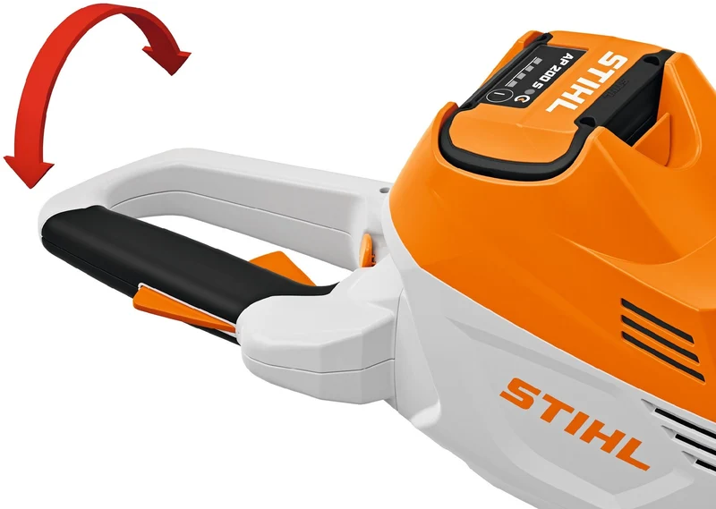 STIHL Akku-Heckenschere HSA 100 Set mit Akku AP 20, Schnittlänge 60 cm