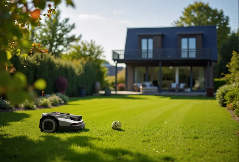 Roborock kabelloser Mähroboter RockNeo Q105 - für kleine Rasenflächen