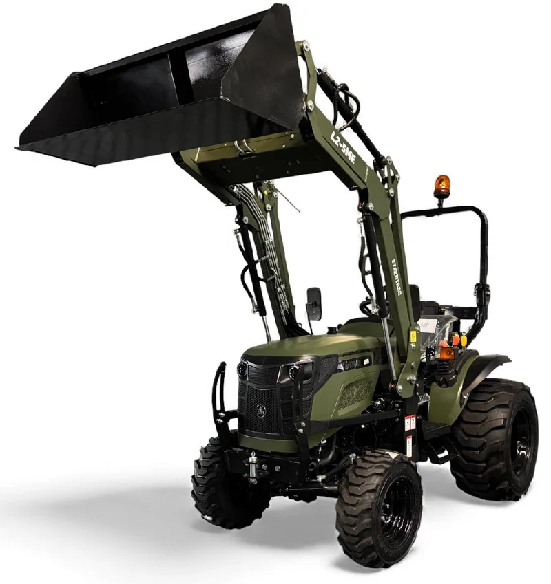 Startrac Allrad-Kleintraktor 26 mit Ackerstollenbereifung + Frontlader inklusive Schaufel