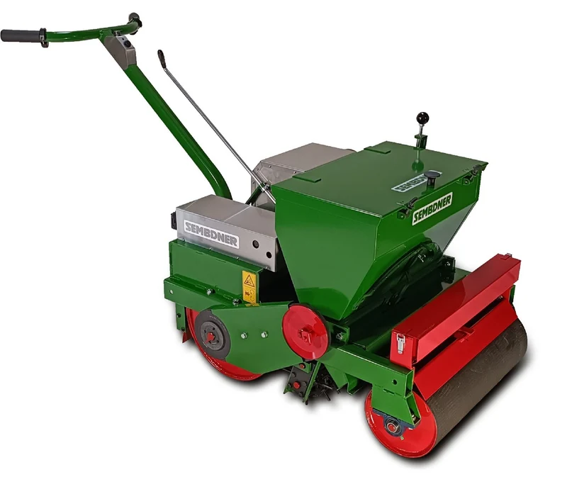 Sembdner Rasenbaumaschine RS 60 E mit Glattwalze inkl. Akku und Ladegerät