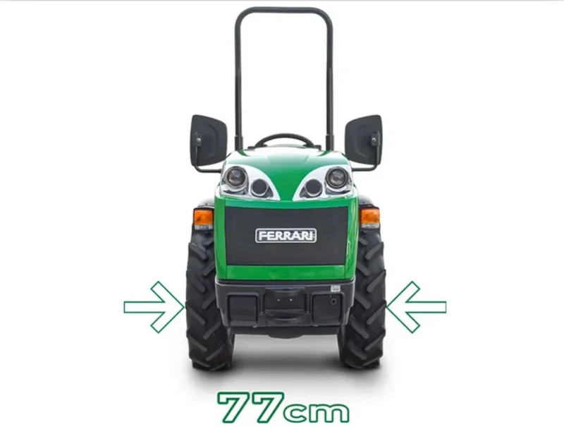 FERRARI Kompakttraktor Cromo 35 AR Junior Micro -Grundmaschine ohne Bereifung